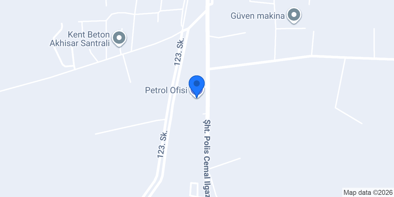 Petrol Ofisi konumu