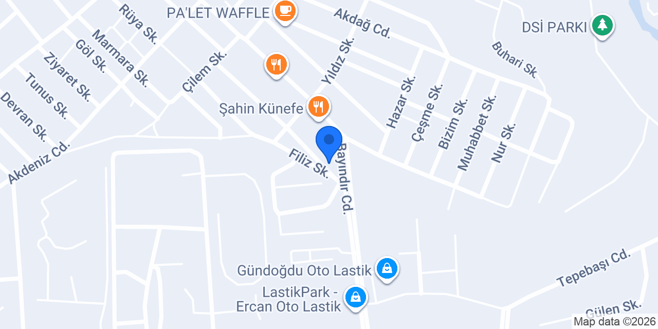 Çınaraltı Pasta & Cafe konumu