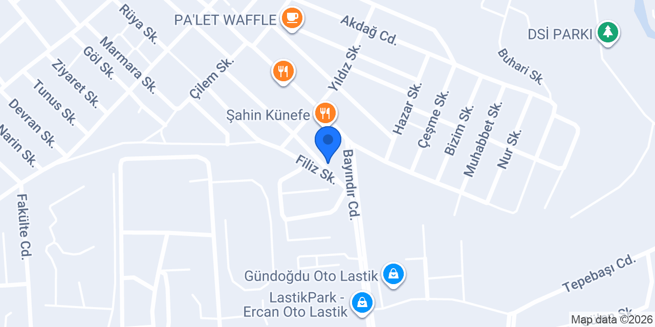 EMİPATİ VETERİNER KLİNİĞİ konumu