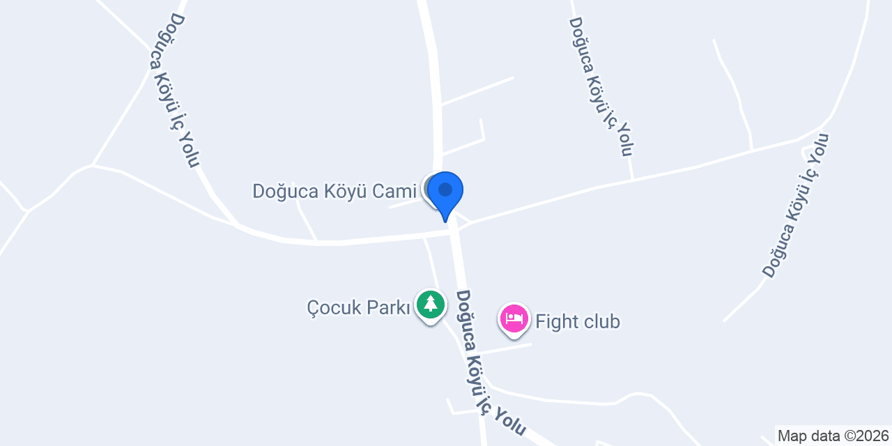 Doğuca Köyü Muhtarlığı konumu