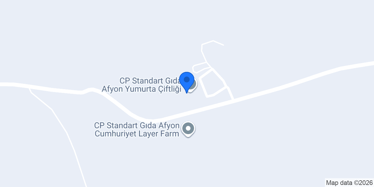 CP Standart Gıda Afyon Yumurta Çiftliği konumu