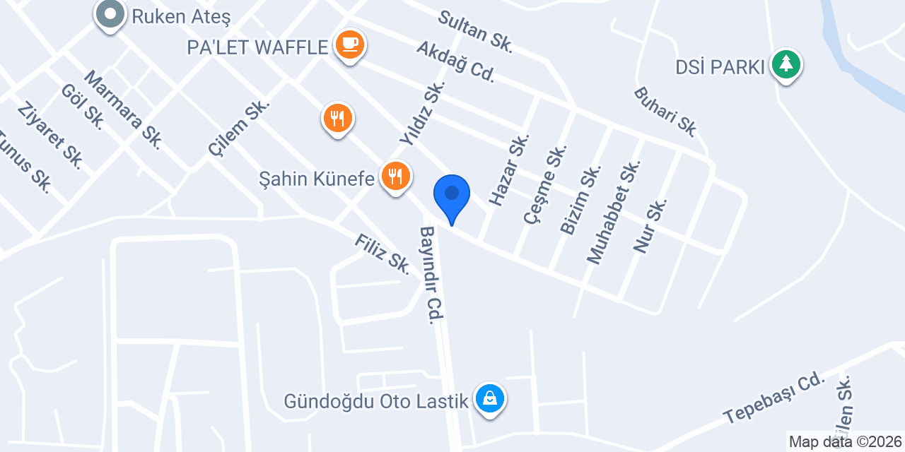 Bingöl Vip Taksi konumu