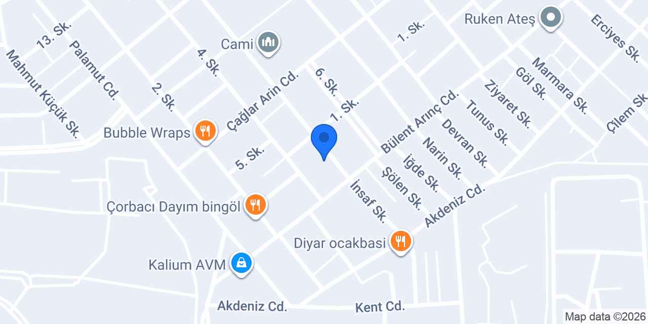 Bingöl Tesisatçı - Mekanik konumu