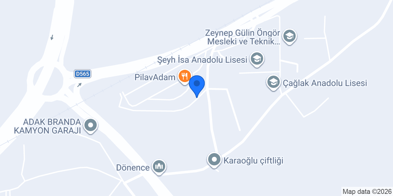 Çandaroğulları Derya Un konumu