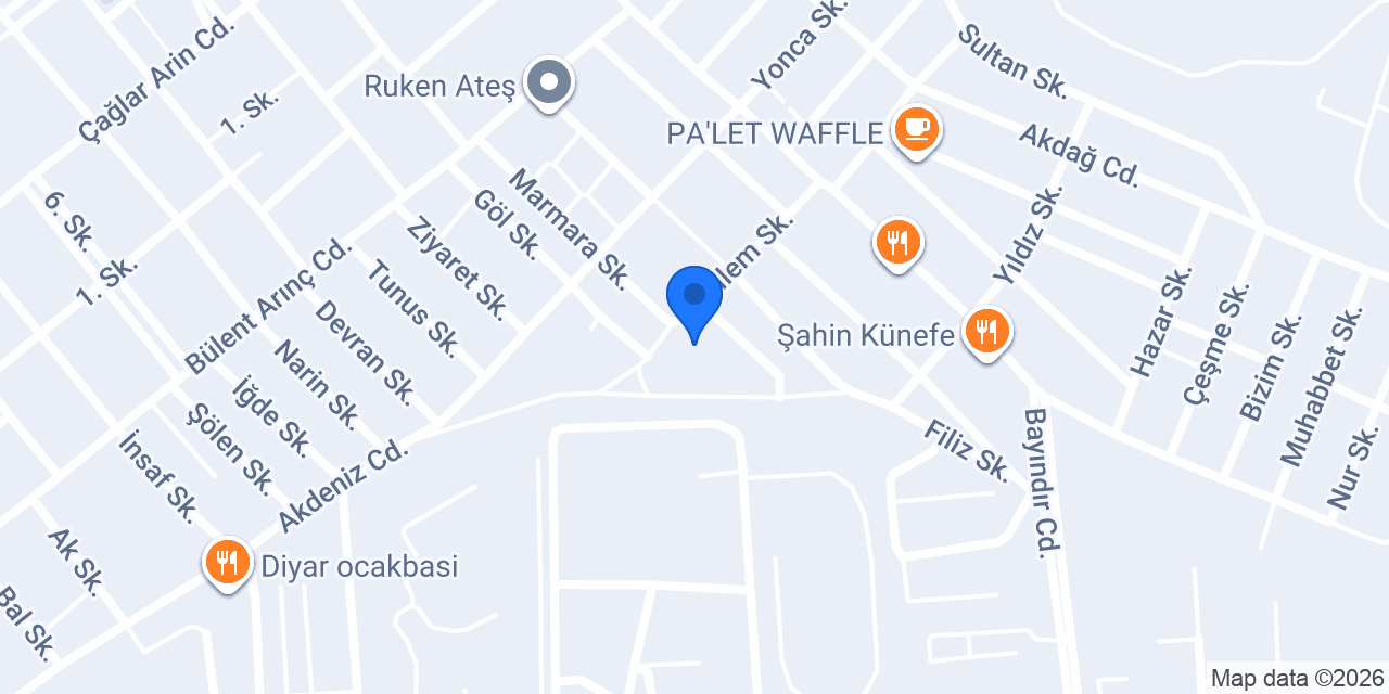 KARDELEN ANAOKULU BİNGÖL konumu
