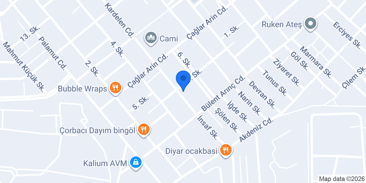Bingöl Kasap Osman konumu