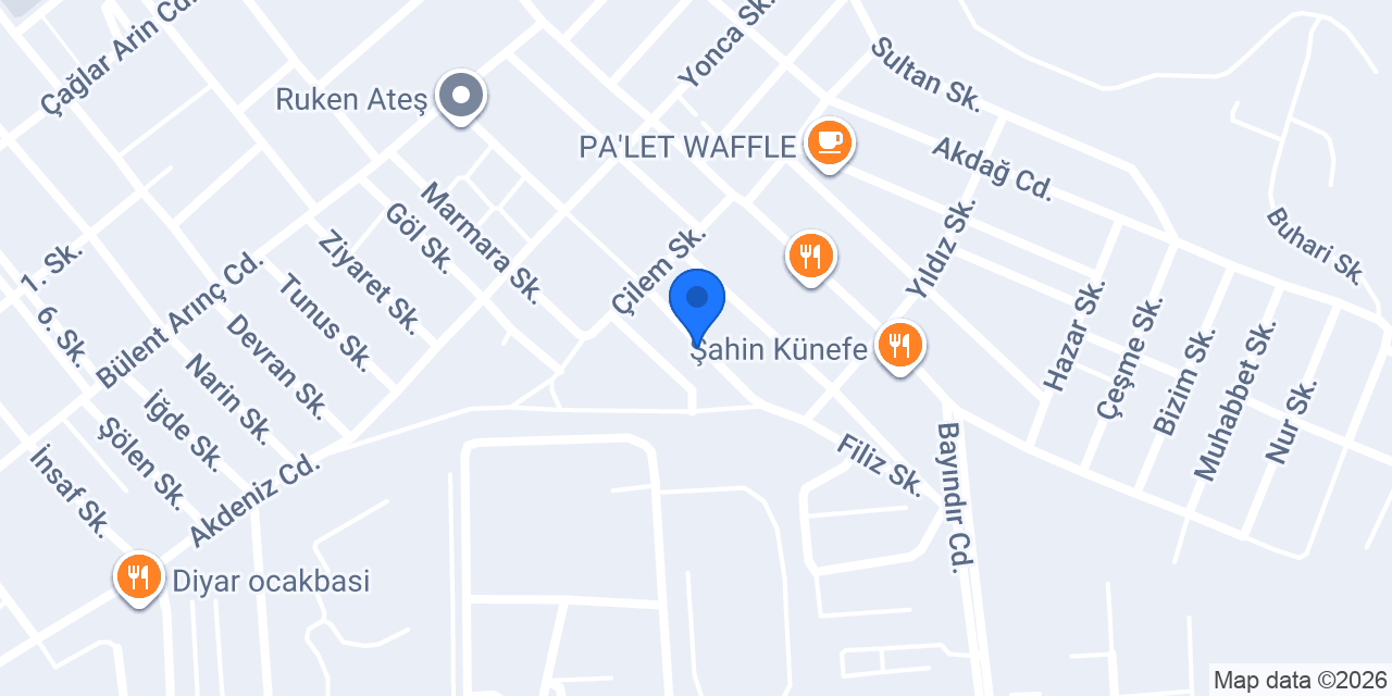 Gota Ofis Büro Mobilyaları konumu