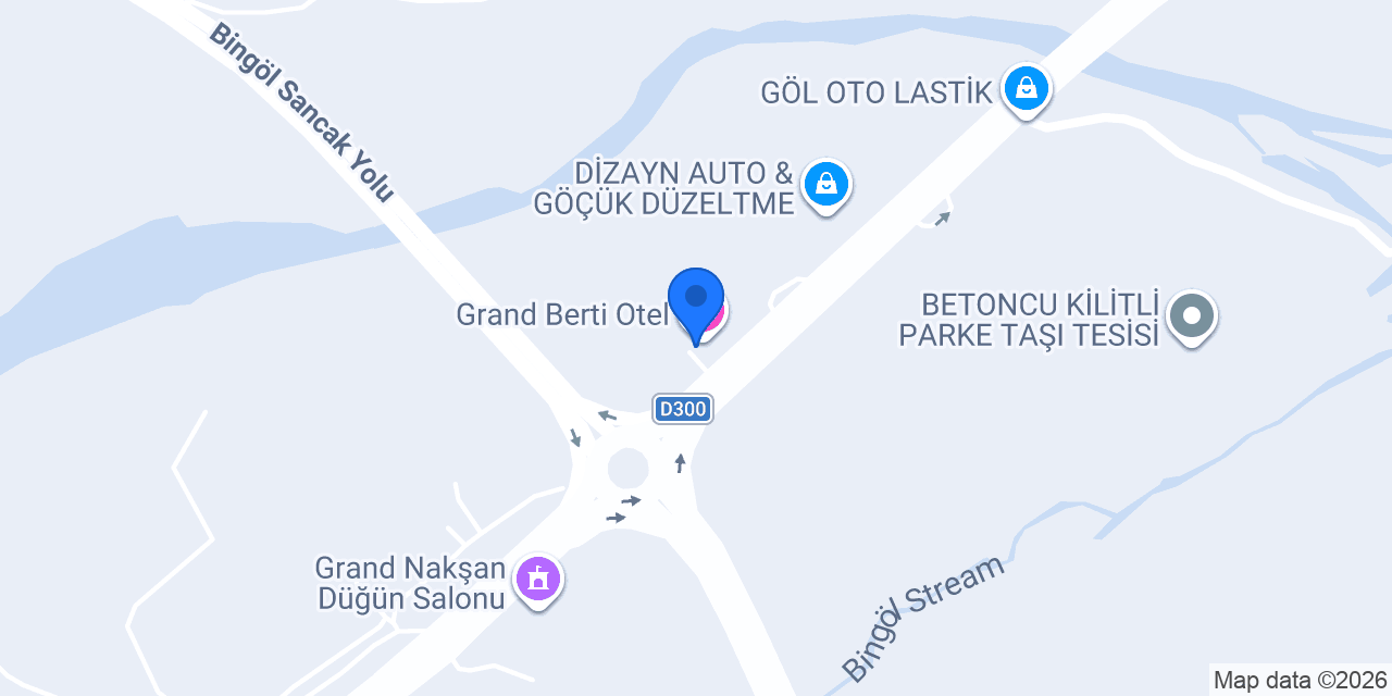 Grand Berti Otel konumu