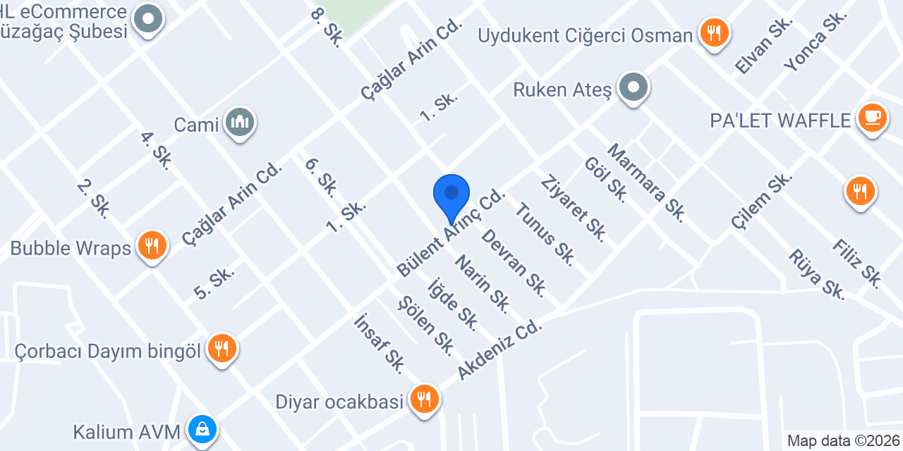 üniversite çiçek evi konumu