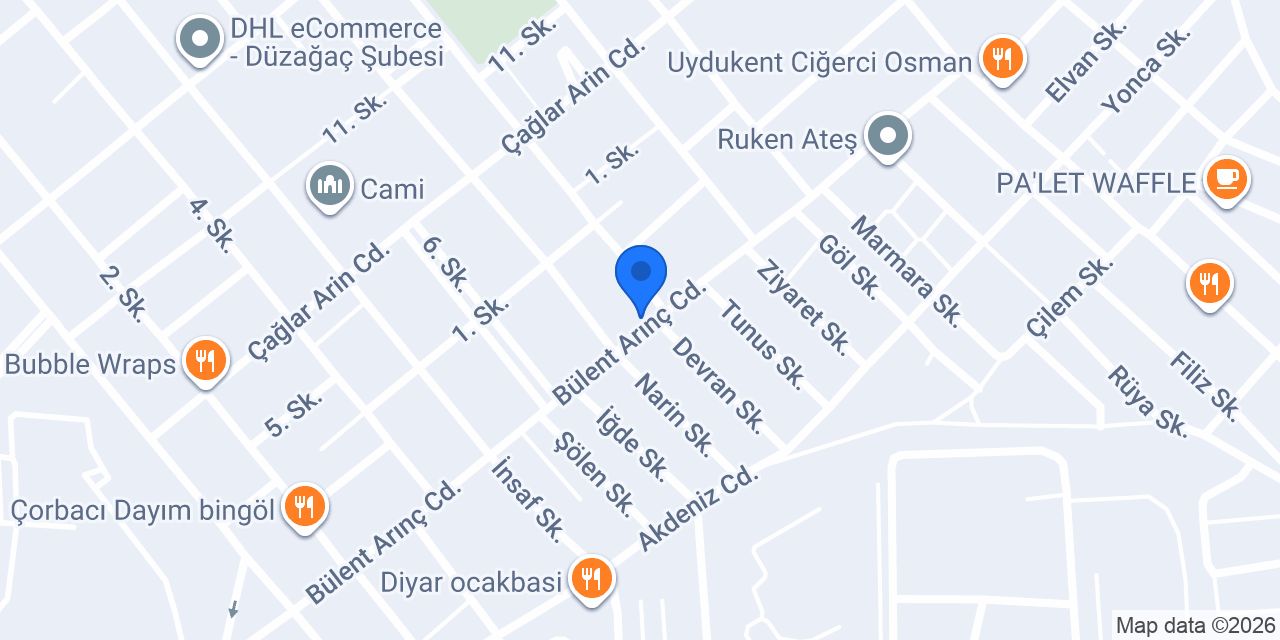 CADDE CAY EVİ konumu