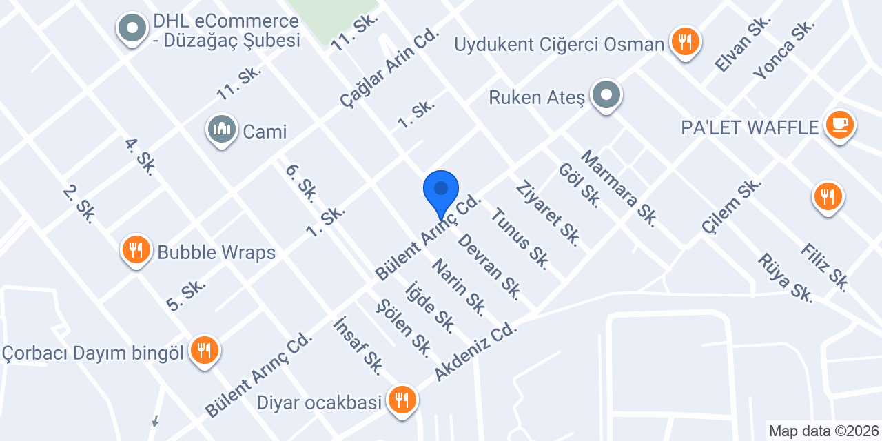 ANATOLİA DOĞAL GURME LEZZETLER konumu
