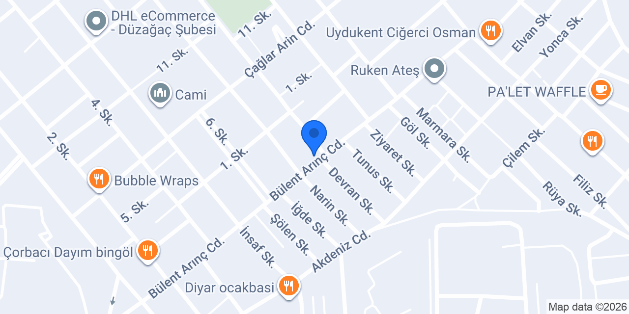 ÖZEL BİNGÖL KAMPÜS SÜRÜCÜ KURSU konumu