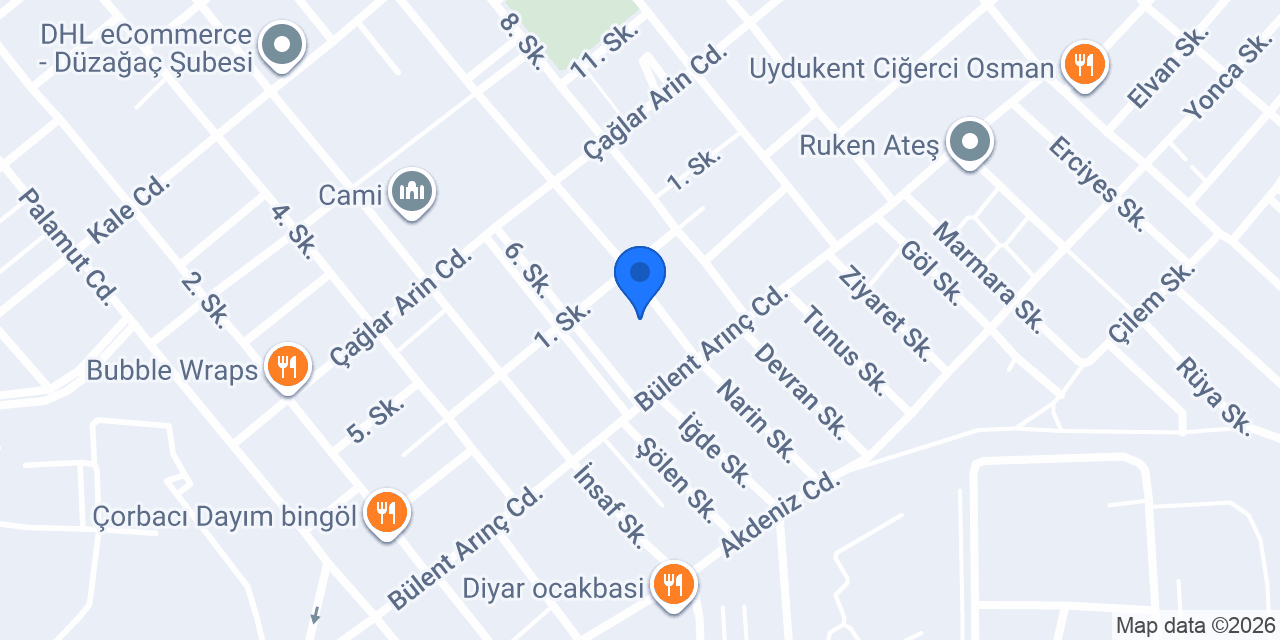 Turuncu Bilgisayar konumu