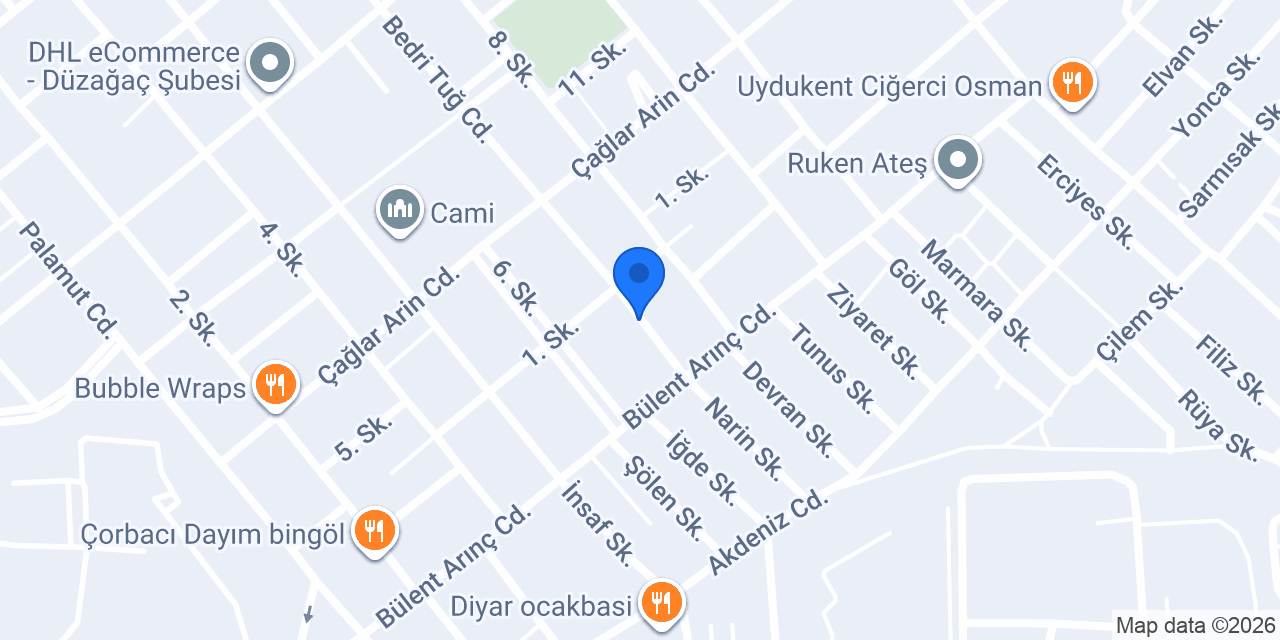Yakamoz Bayan Kuaförü konumu