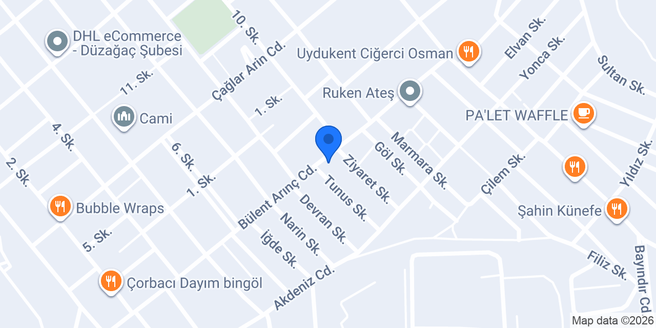 Esse Plus Bingöl Uydukent konumu
