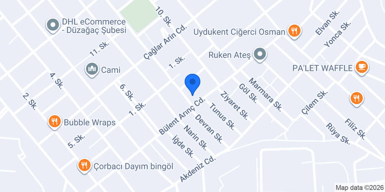 Bingöl Oto Lastikçi konumu