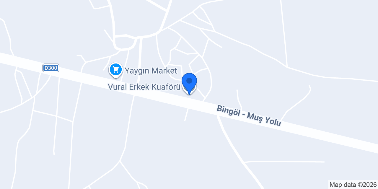 Vural Erkek Kuaförü konumu