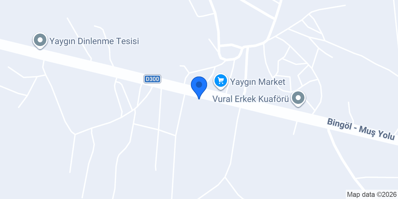 YAYGIN VETERİNER KLİNİĞİ konumu