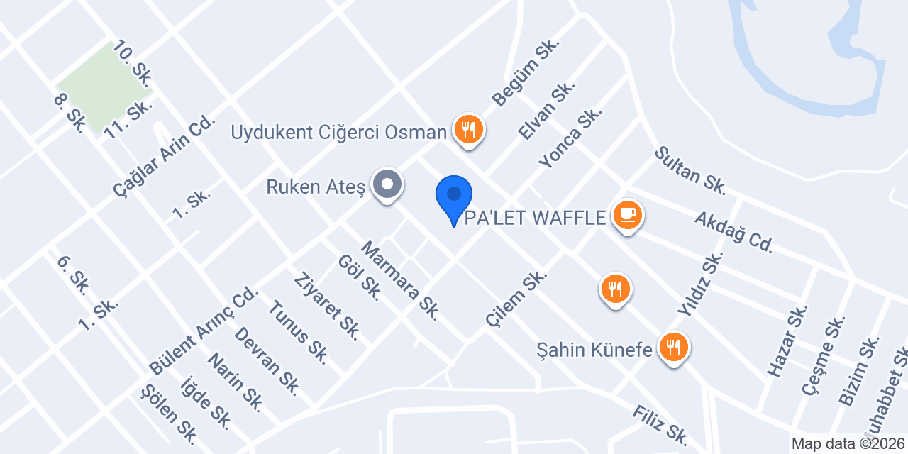 Altincinicami konumu