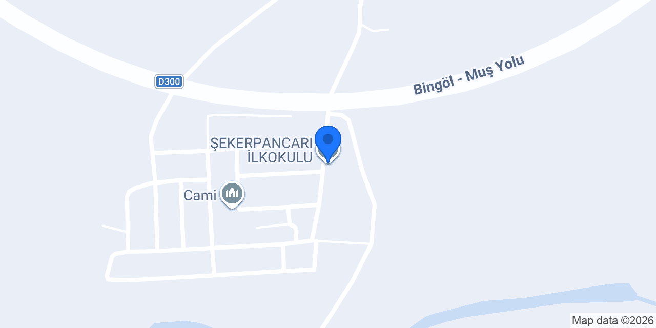 ŞEKERPANCARI İLKOKULU konumu