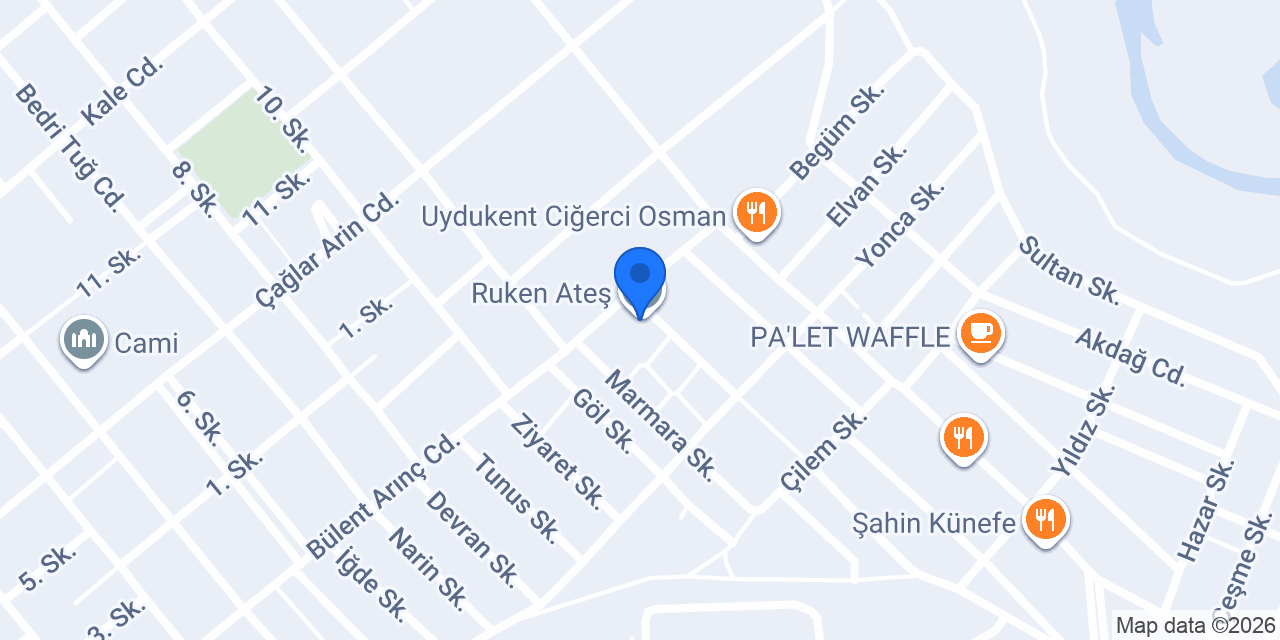Ruken Ateş konumu