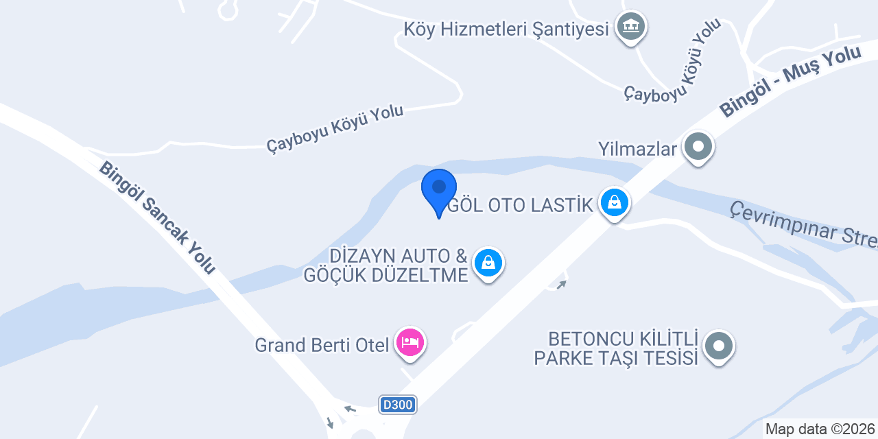 Çınar yıkım Bingöl konumu