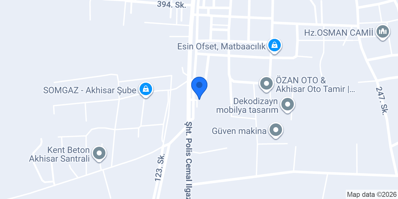 Essan Mobilya konumu