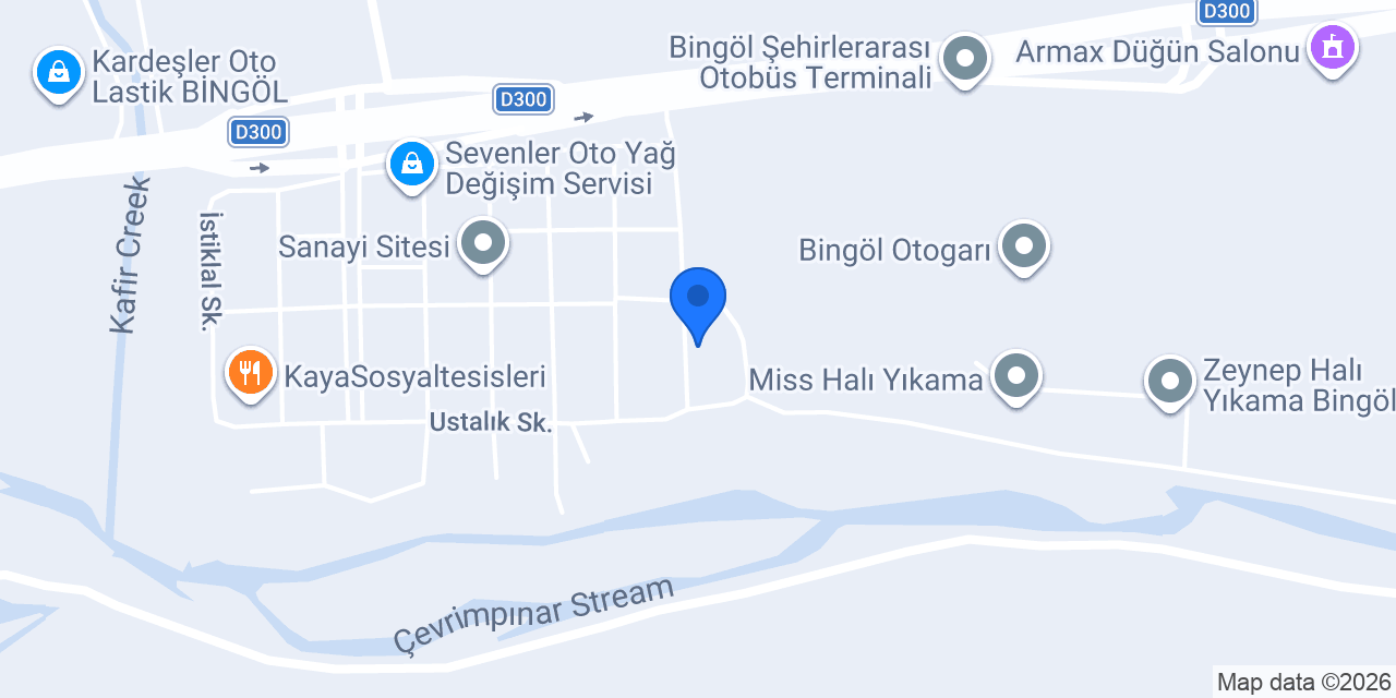 Karabulak Oto Eren Usta konumu