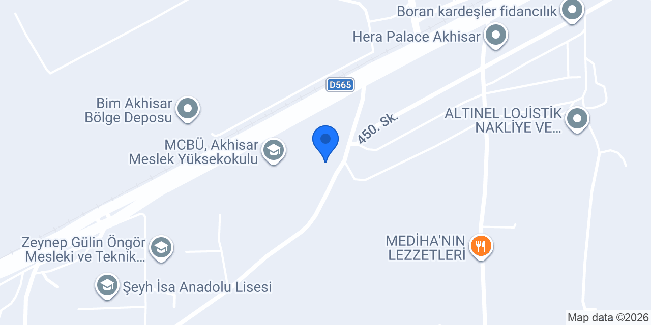 Eksen Koleji konumu