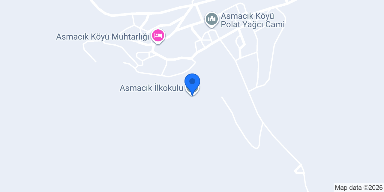 Asmacık İlkokulu konumu