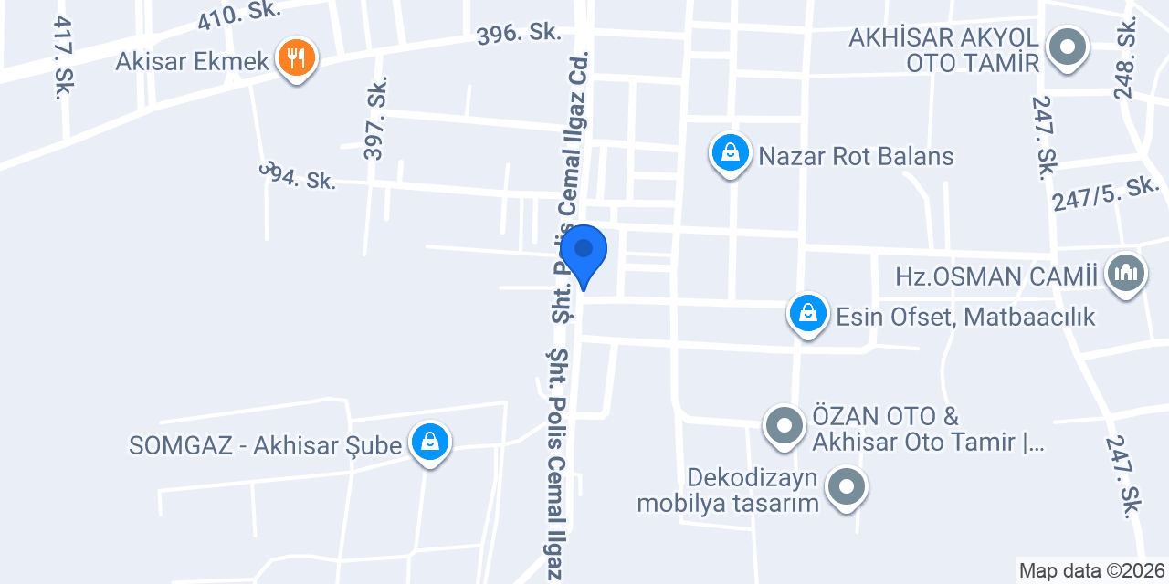 Öz Bergamalı Tarım Makinaları - Kültivatör Çizel Pulluk Tiller İmalatı konumu