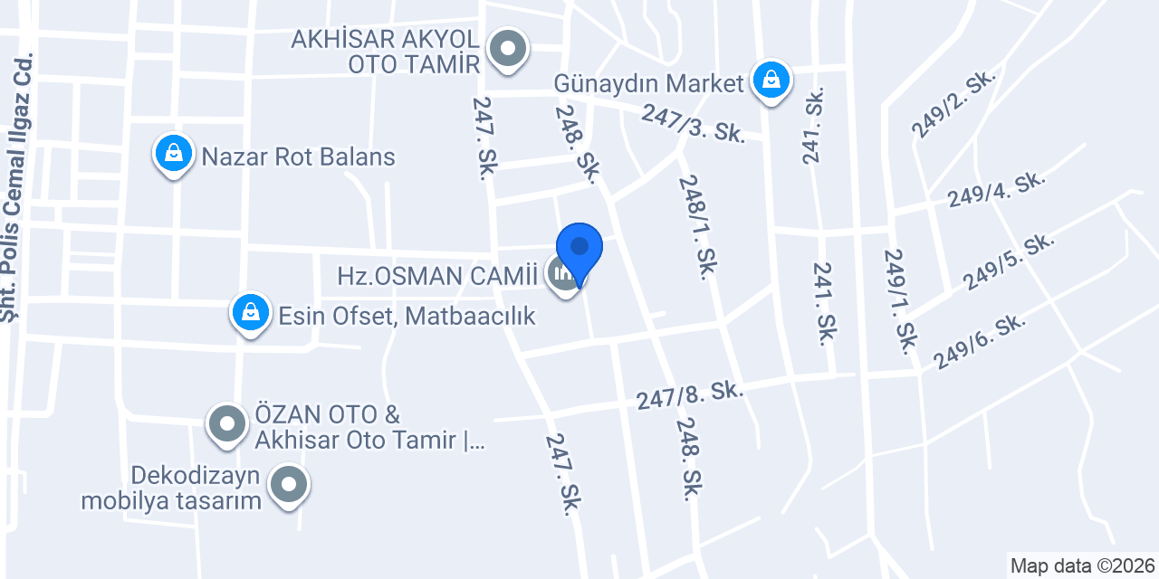 ŞANSIM DEMİR DOĞRAMA konumu