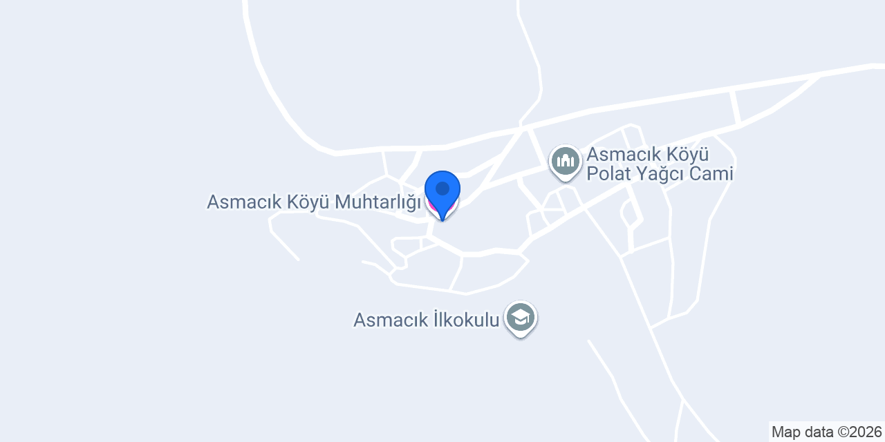 Asmacık Köyü Muhtarlığı konumu