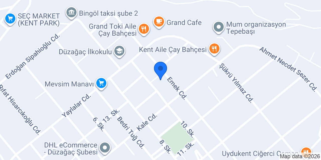 Payidar cafe konumu