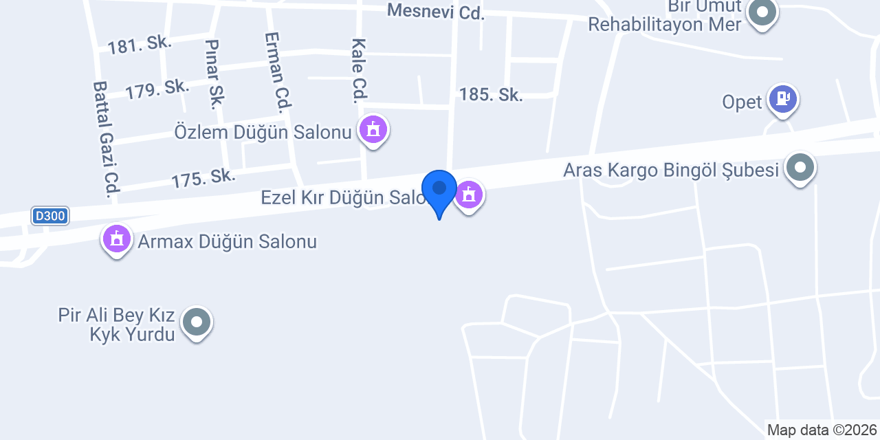 Bulak İnşaat konumu