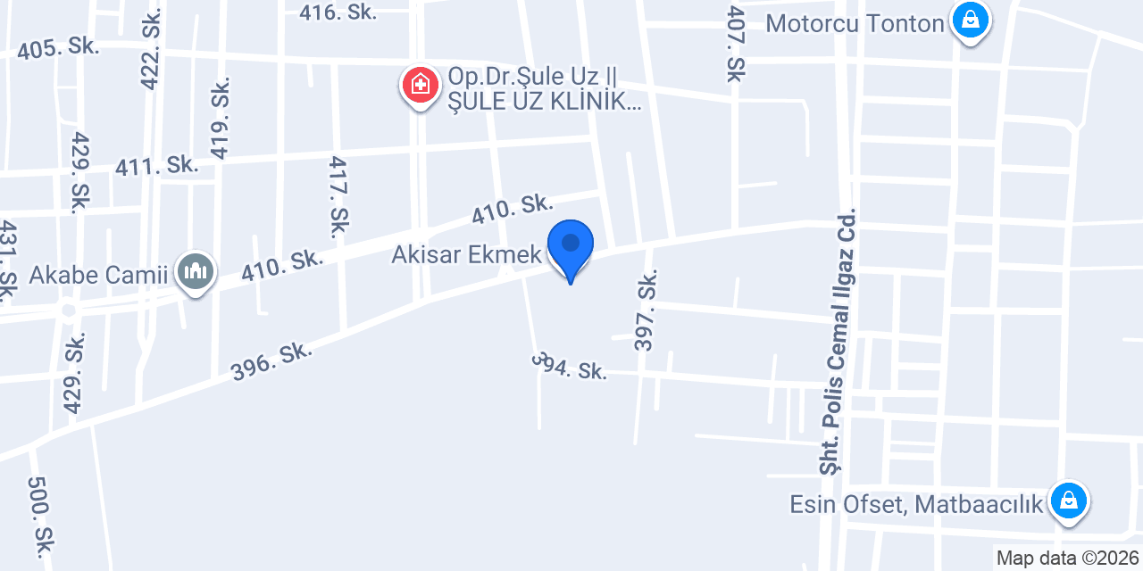 Akisar Ekmek konumu