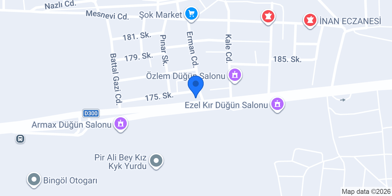 Komagene Etsiz Çiğ Köfte konumu