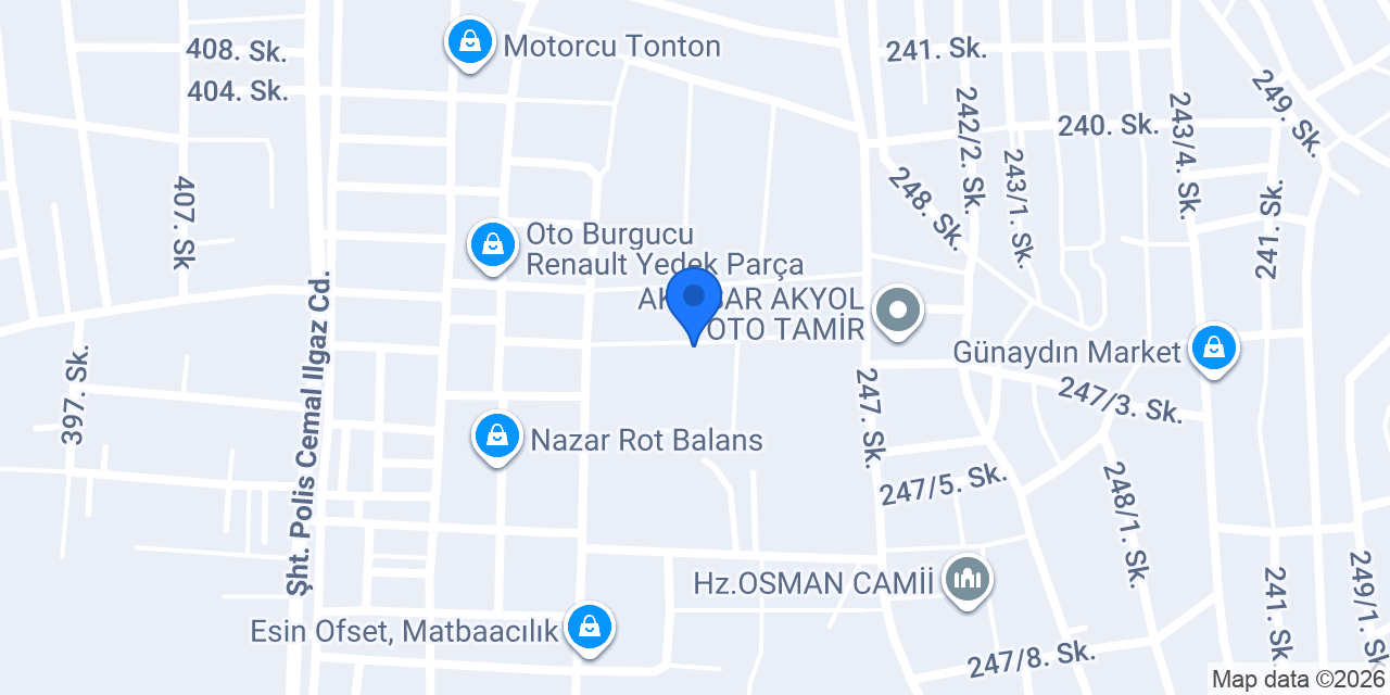 Akhisar Huzur Rot Balans konumu