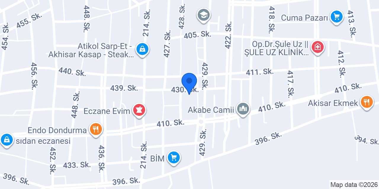 Gediz cafe akhisar konumu