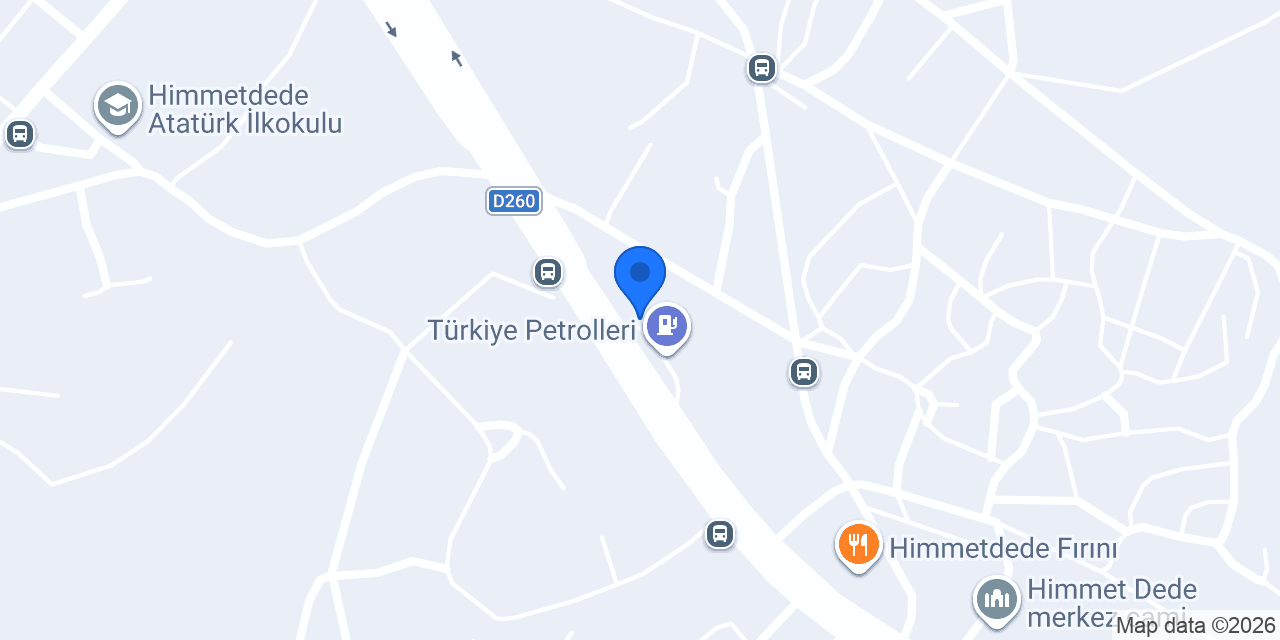 Himmetdede Oto Lastik konumu
