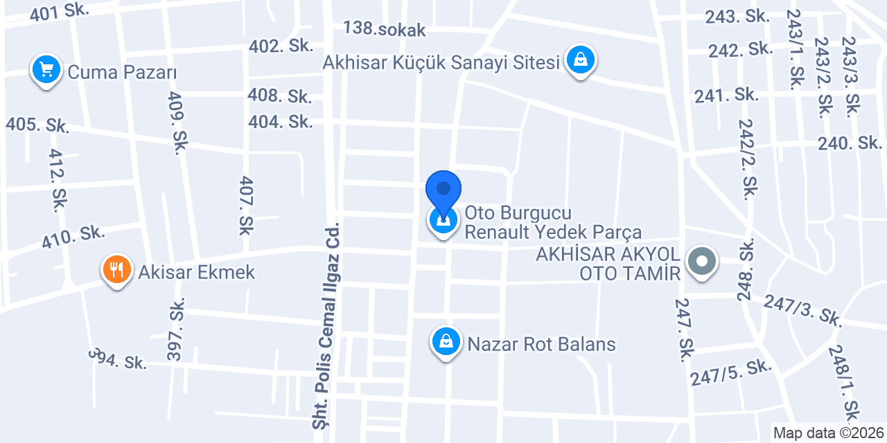 DYNOMOSS OTO EKSPERTİZ AKHİSAR konumu