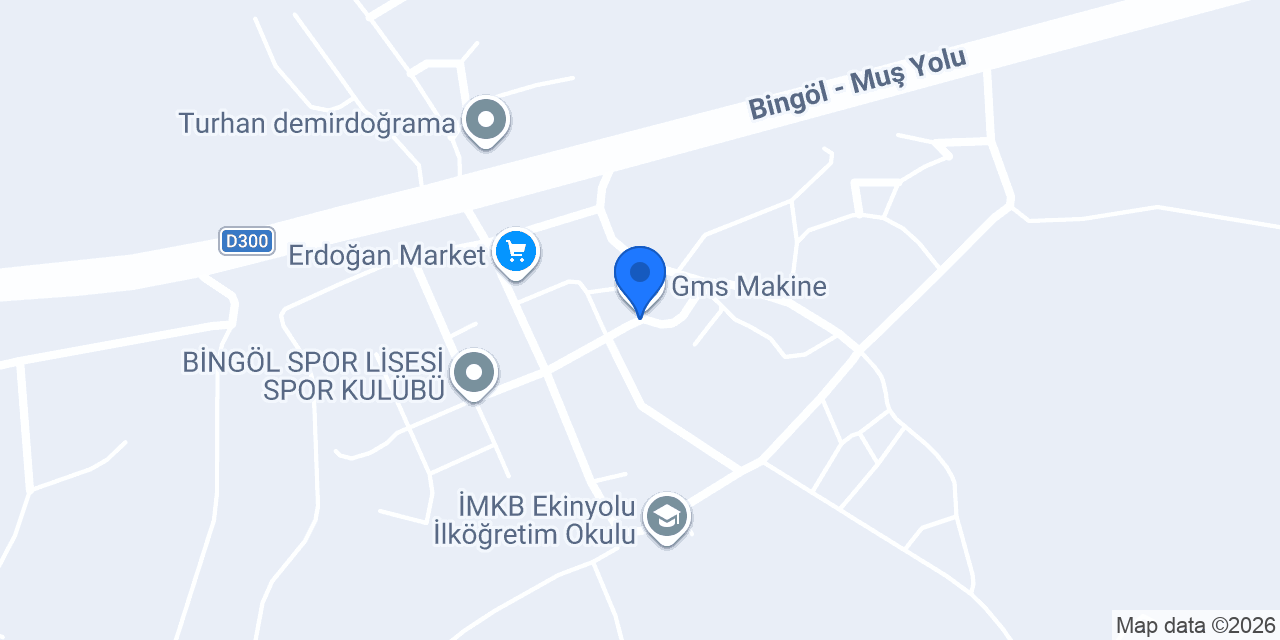 Gms Makine konumu