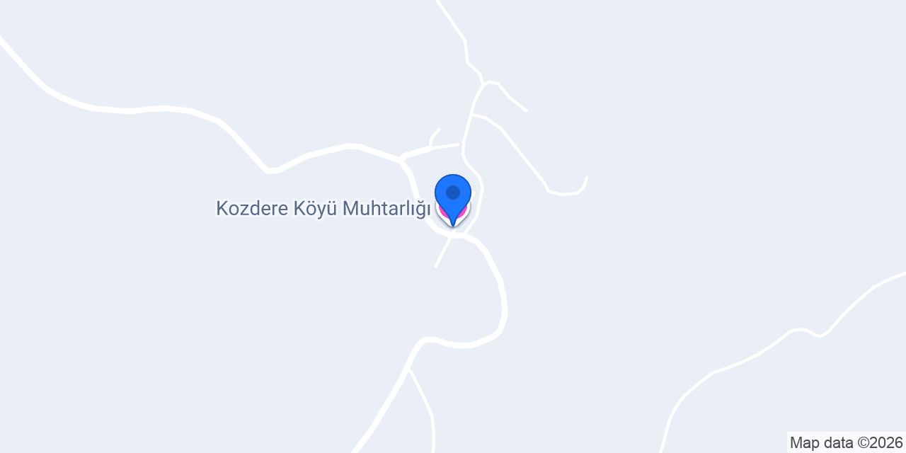 Kozdere Köyü Muhtarlığı konumu
