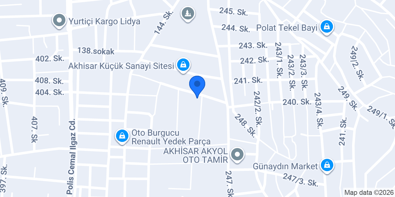 Tekşen Ahşap Mobilya konumu