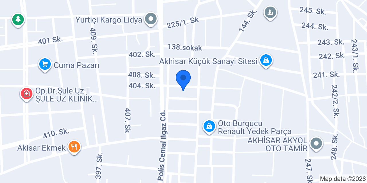 Ataç Mobilya konumu