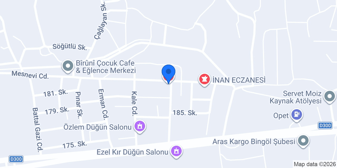 Cerrahpaşa Eczanesi konumu