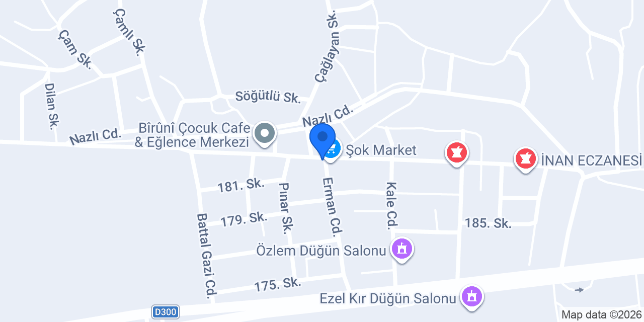 Evin Döner Bingöl konumu