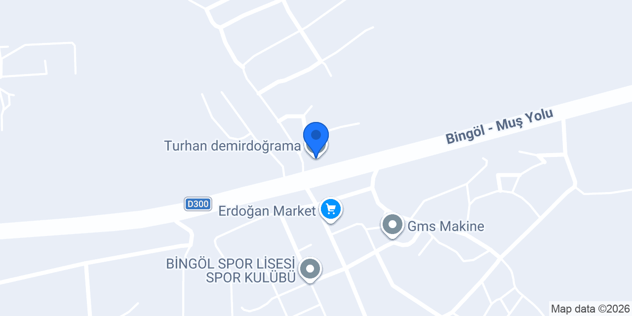 Turhan demirdoğrama konumu
