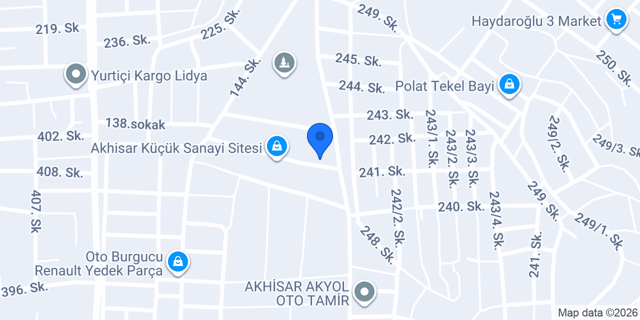 Genç Mobilya konumu