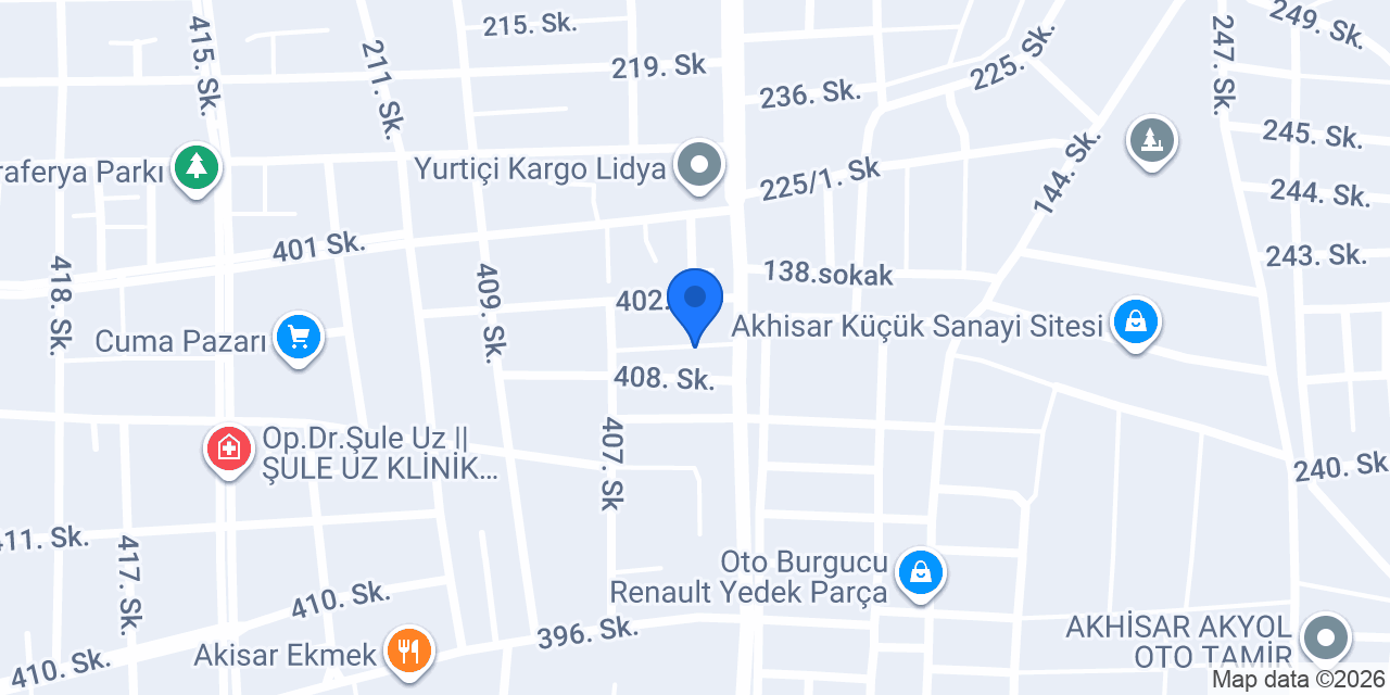 tork garage konumu